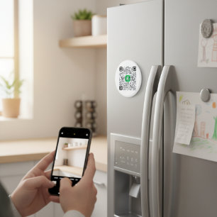 Personalized Venmo QR Code Magnet