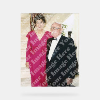 Personalized Vertical Photo Acrylic Sign