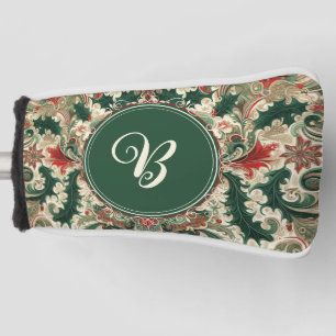 Personalized Victorian/Classic/Vintage Christmas Golf Head Cover