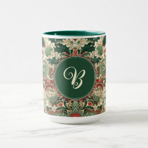 Personalized Victorian/Classic/Vintage Christmas Mug