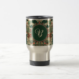 Personalized Victorian/Classic/Vintage Christmas Travel Mug