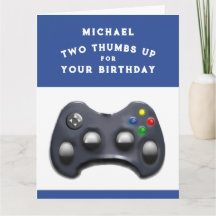 Personalized Video Gamer Birthday