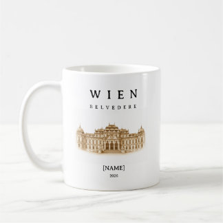Personalized Vienna Belvedere Mug | Name & Year