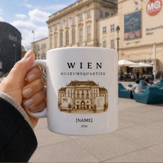 Personalized Vienna Museumsquartier Mug | Name 