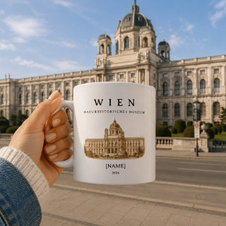 Personalized Vienna Natural History Museum Coffee Mug