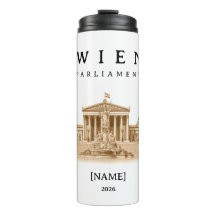 Personalized Vienna Parliament | Name & Year