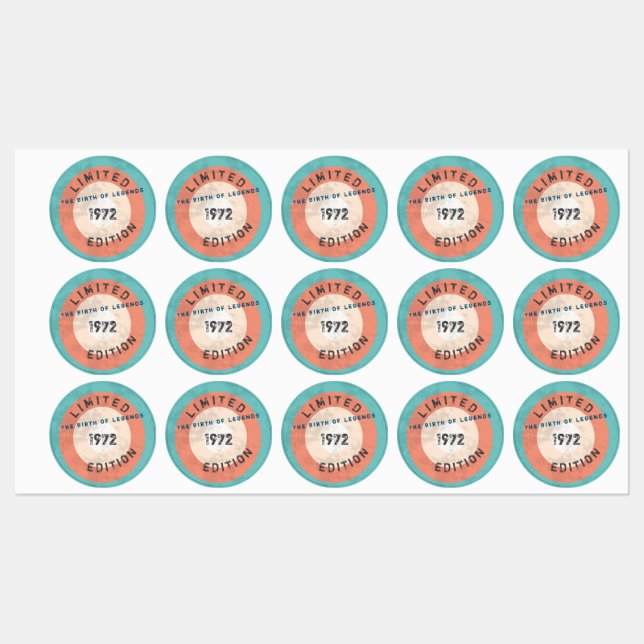 Personalized Vintage 19XX limited edition (Sheet)