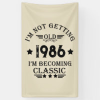 Personalized vintage 35th birthday party