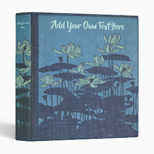 Personalized Vintage 3-Ring Binder