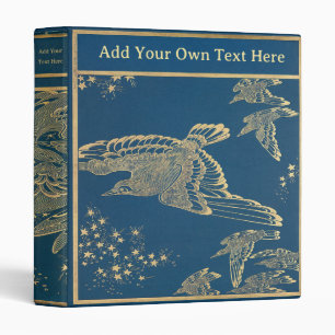 Personalized Vintage 3-Ring Binder