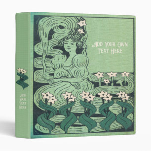 Personalized Vintage 3-Ring Binder