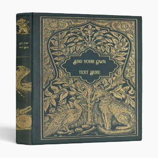 Personalized Vintage 3-Ring Binder