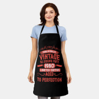 Personalized vintage 45th birthday gifts red