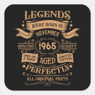 Personalized vintage 60th birthday whiskey label