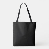Personalized vintage 65th birthday gifts white tote bag (Back)