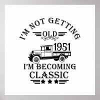 Personalized vintage 65th birthday party