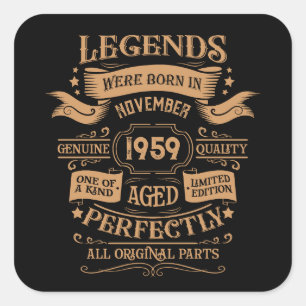 Personalized vintage 65th birthday whiskey label