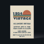 Personalized vintage 75th birthday gifts  invitation<br><div class="desc">You can add some originality with this limited edition, premium quality, and original, classy, retro, and vintage-looking birthday graphic design with a cool typography font. This is a great gift idea for men, women, husbands, wives, girlfriends, and boyfriends who will love this one-of-a-kind piece of art. The best unique and...</div>
