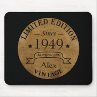 personalized vintage 75th birthday