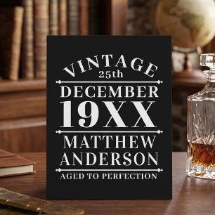 Personalized Vintage Aged to Perfection