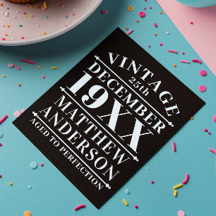 Personalized Vintage Aged to Perfection