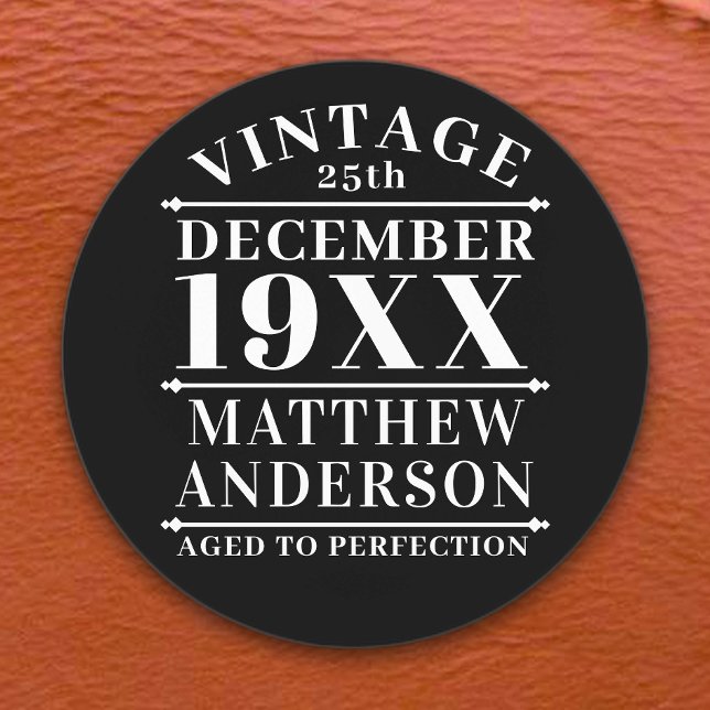 Personalized Vintage Aged to Perfection (Creator Uploaded)