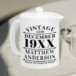 Personalized Vintage Aged to Perfection<br><div class="desc">Personalized vintage aged to perfection design could be a great gift for your friends or family member,  or you can use it yourself.</div>