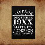 Personalized Vintage Aged to Perfection Flyer<br><div class="desc">Personalized vintage aged to perfection design could be a great gift for your friends or family member,  or you can use it yourself.</div>