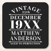 Personalized Vintage Aged to Perfection