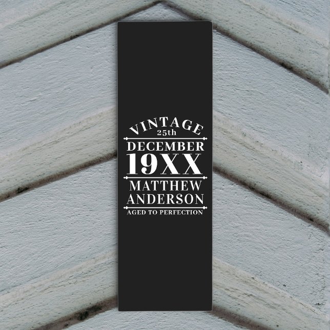 Personalized Vintage Aged to Perfection Yoga Mat (Creator Uploaded)