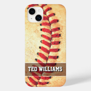 Personalized vintage baseball ball Case-Mate iPhone 14 plus case