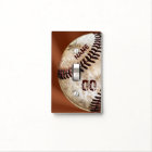 Personalized Vintage Baseball Light Switch Cover