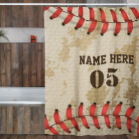 Personalized Vintage Baseball Name Number Retro