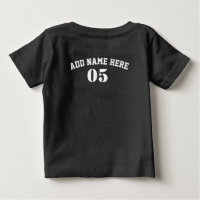 Personalized Vintage Baseball Name Number Retro