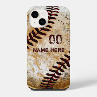 Personalized Vintage Baseball Phone Cases