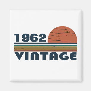 Personalized vintage birthday gifts magnet