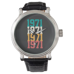 Personalized Vintage Birthday  Watch