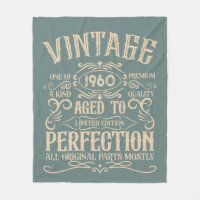 Personalized vintage birthday whiskey themed