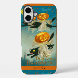 Personalized Vintage Cats Halloween Phone Case