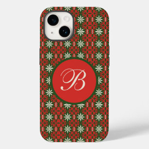Personalized Vintage Christmas/winter patterned Case-Mate iPhone 14 Case