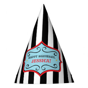 Personalized Vintage Circus Party Hat