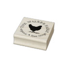 Personalized Vintage Egg Stamp