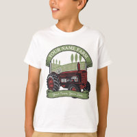 Personalized Vintage Farm Tractor Country Farmer