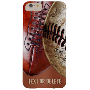 Personalized Vintage Football, Baseball Phone Case