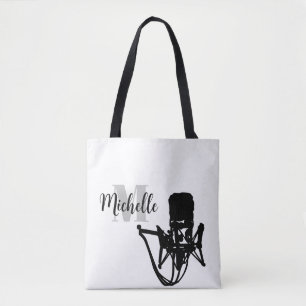 Personalized Vintage Gifts for Musicians Tote Bag