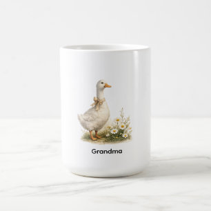 Personalized Vintage Goose Grandma Mug