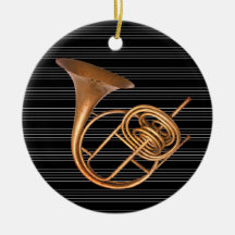 Personalized Vintage Horn Musical Brass Instrument