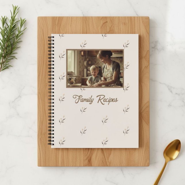 Personalized Vintage Photo Recipe Journal (Creator Uploaded)