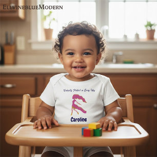 Personalized Virgo “Virtually Perfect” Toddler Art Baby T-Shirt
