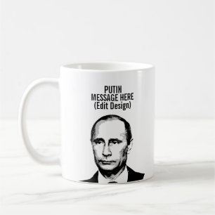 PERSONALIZED VLADIMIR PUTIN COFFEE MUG